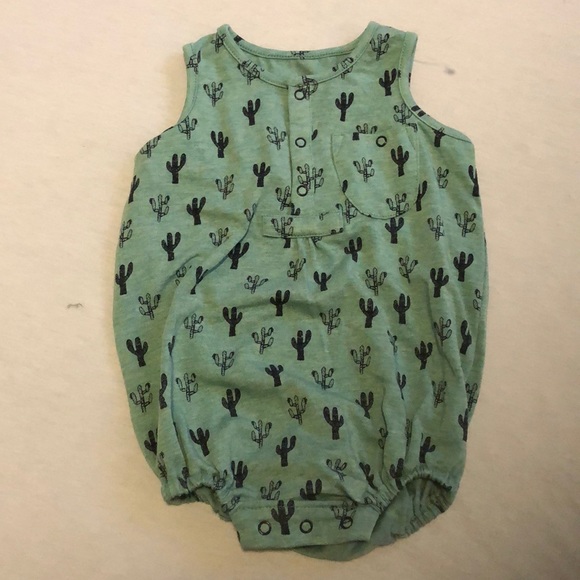 Other - Bubble Cactus Romper, Size 0-3 Months
